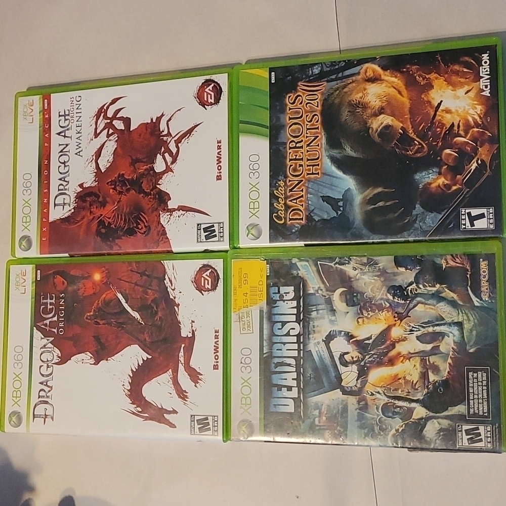 Xbox Game Bundle of 4